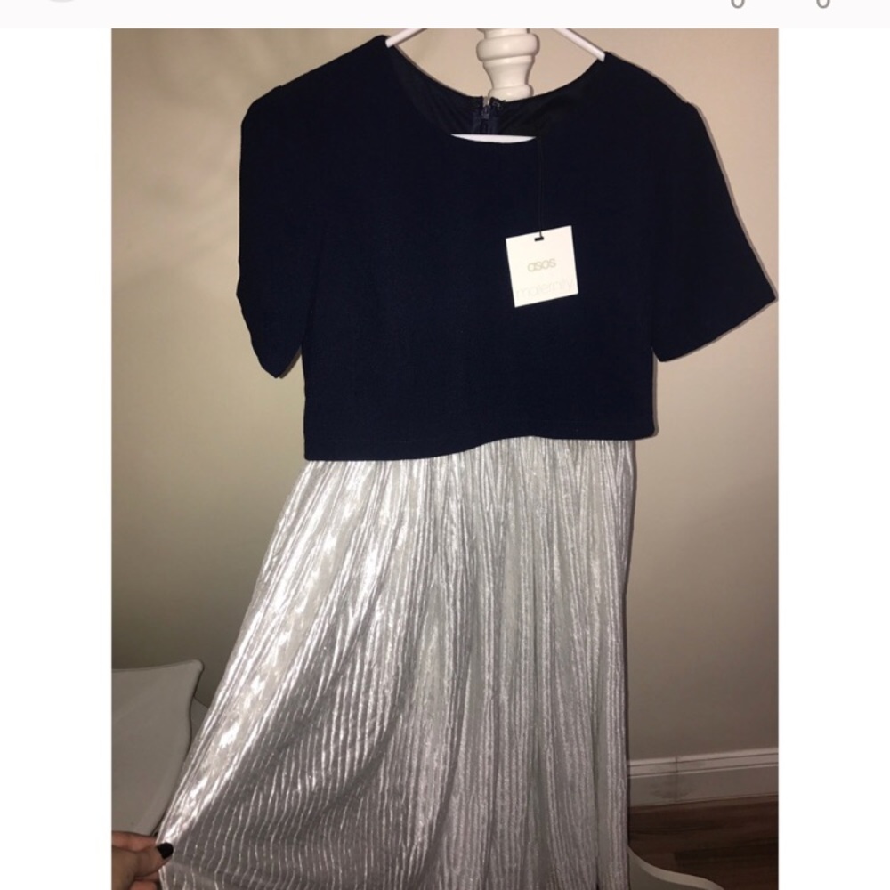 ASOS fancy maternity dress